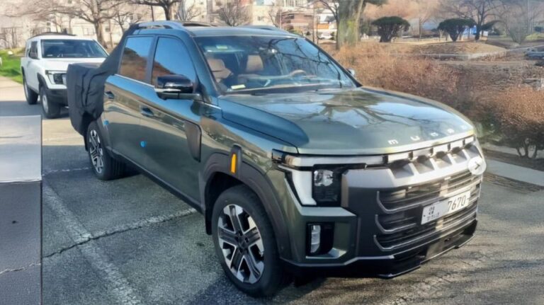 2026 KGM Musso ute images leaked